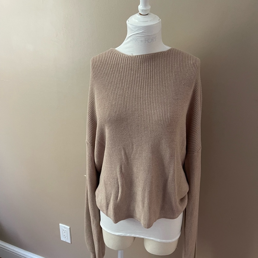Oak+Fort open back/front sweater - Picture 4 of 6